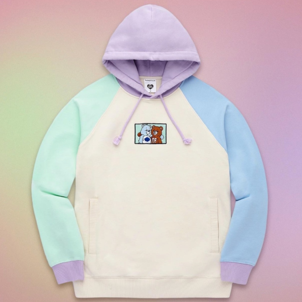 COPY - Teddy Fresh x Care Bears Colorblock Hoodie